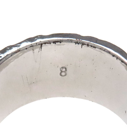 CHRISTIAN DIOR Trotter pattern Ring Metal Ladies [Used]