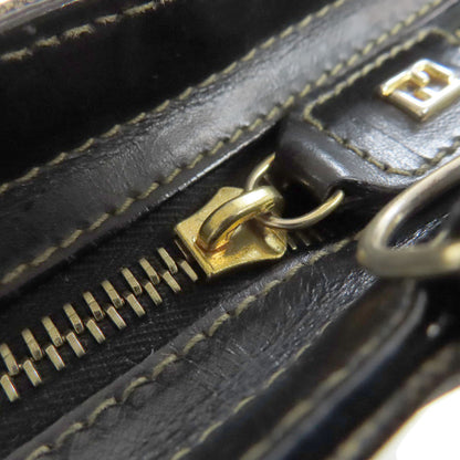 FENDI Checkered pattern 2WAY Handbag PVC Ladies [Used]