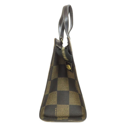 FENDI Checkered pattern 2WAY Handbag PVC Ladies [Used]
