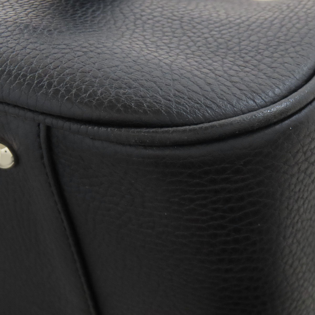 BURBERRY logo Handbag Leather Ladies [Used]