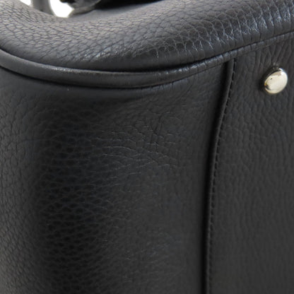 BURBERRY logo Handbag Leather Ladies [Used]