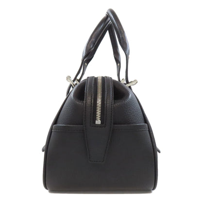 BURBERRY logo Handbag Leather Ladies [Used]