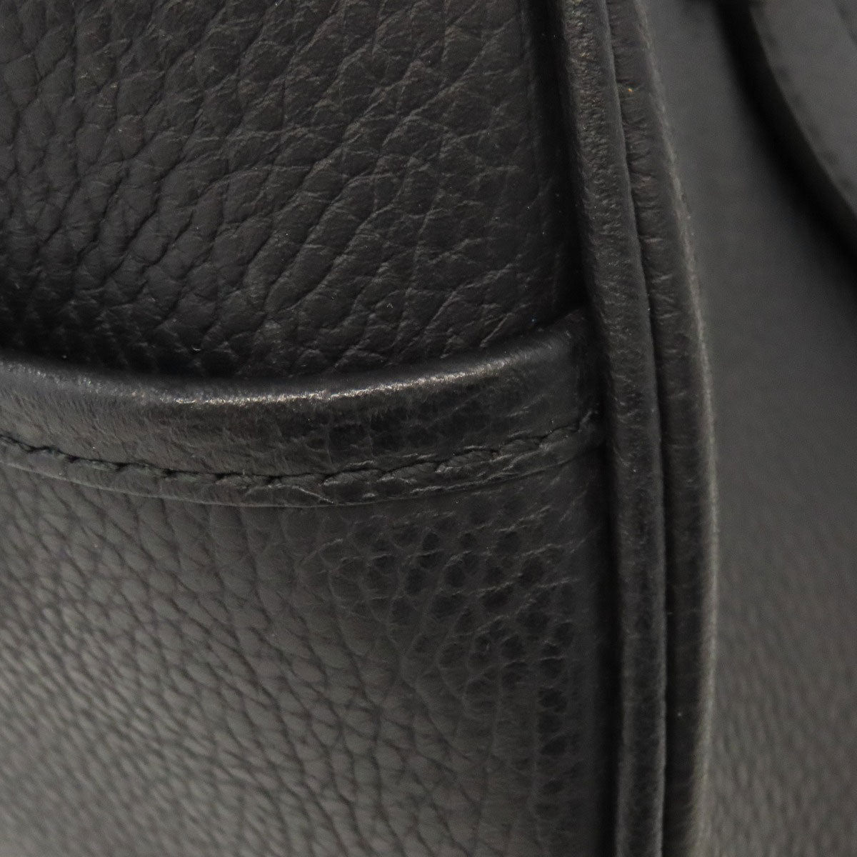 BURBERRY logo Handbag Leather Ladies [Used]