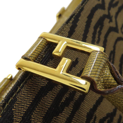 FENDI Tiger pattern Handbag Canvas Ladies [Used]
