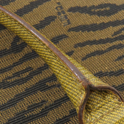 FENDI Tiger pattern Handbag Canvas Ladies [Used]