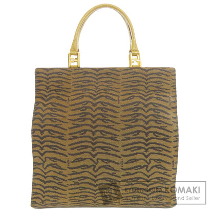 FENDI Tiger pattern Handbag Canvas Ladies [Used]