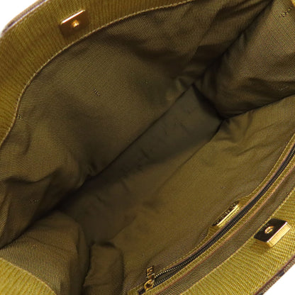 FENDI Tiger pattern Handbag Canvas Ladies [Used]