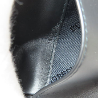 BURBERRY Lola TB logo Bifold Wallet with Coin Pocket Leather Ladies [Used]