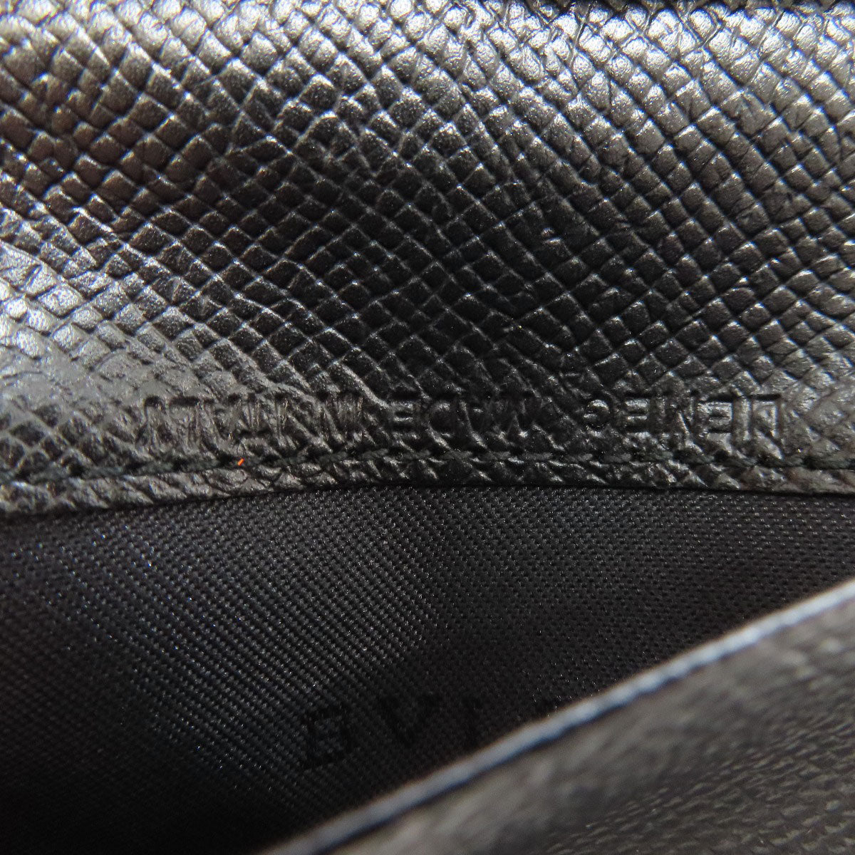 BVLGARI logo Card Case Leather Ladies [Used]