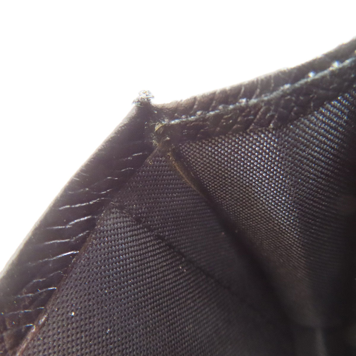 BVLGARI logo Card Case Leather Ladies [Used]