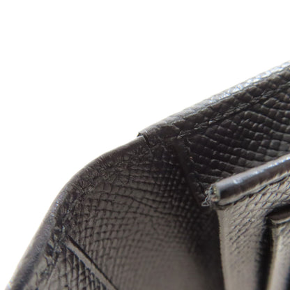 BVLGARI logo Card Case Leather Ladies [Used]