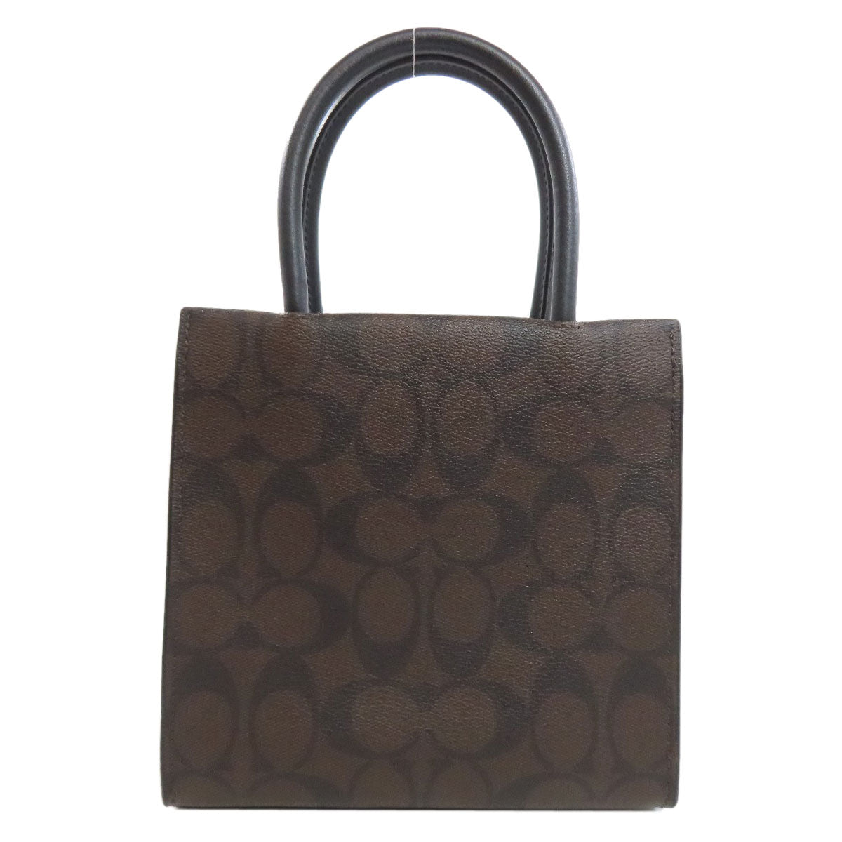 COACH 5693 Signature 2WAY Handbag PVC Ladies [Used]