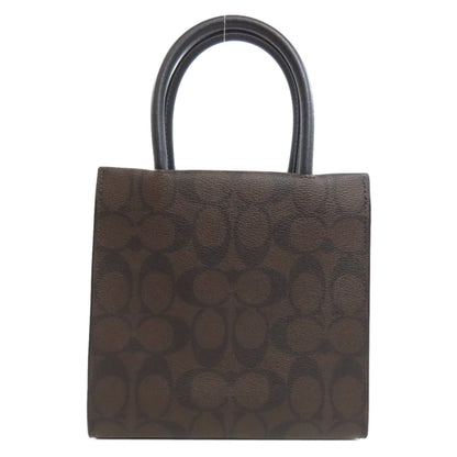 COACH 5693 Signature 2WAY Handbag PVC Ladies [Used]