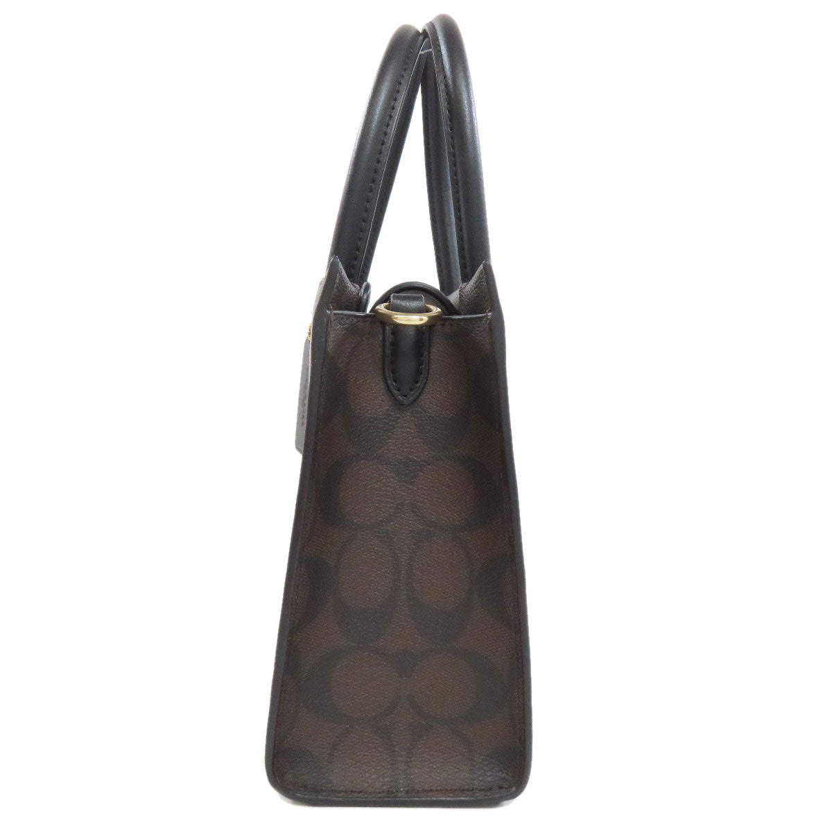 COACH 5693 Signature 2WAY Handbag PVC Ladies [Used]