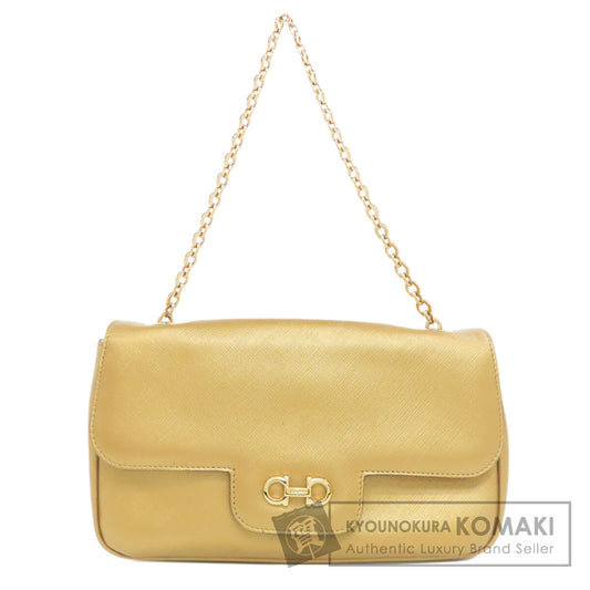 Salvatore Ferragamo Gancini Handbag PVC Ladies [Used]