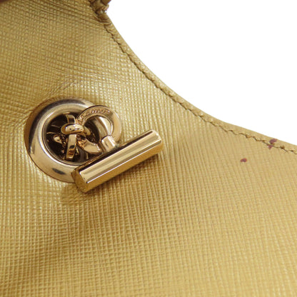 Salvatore Ferragamo Gancini Handbag PVC Ladies [Used]