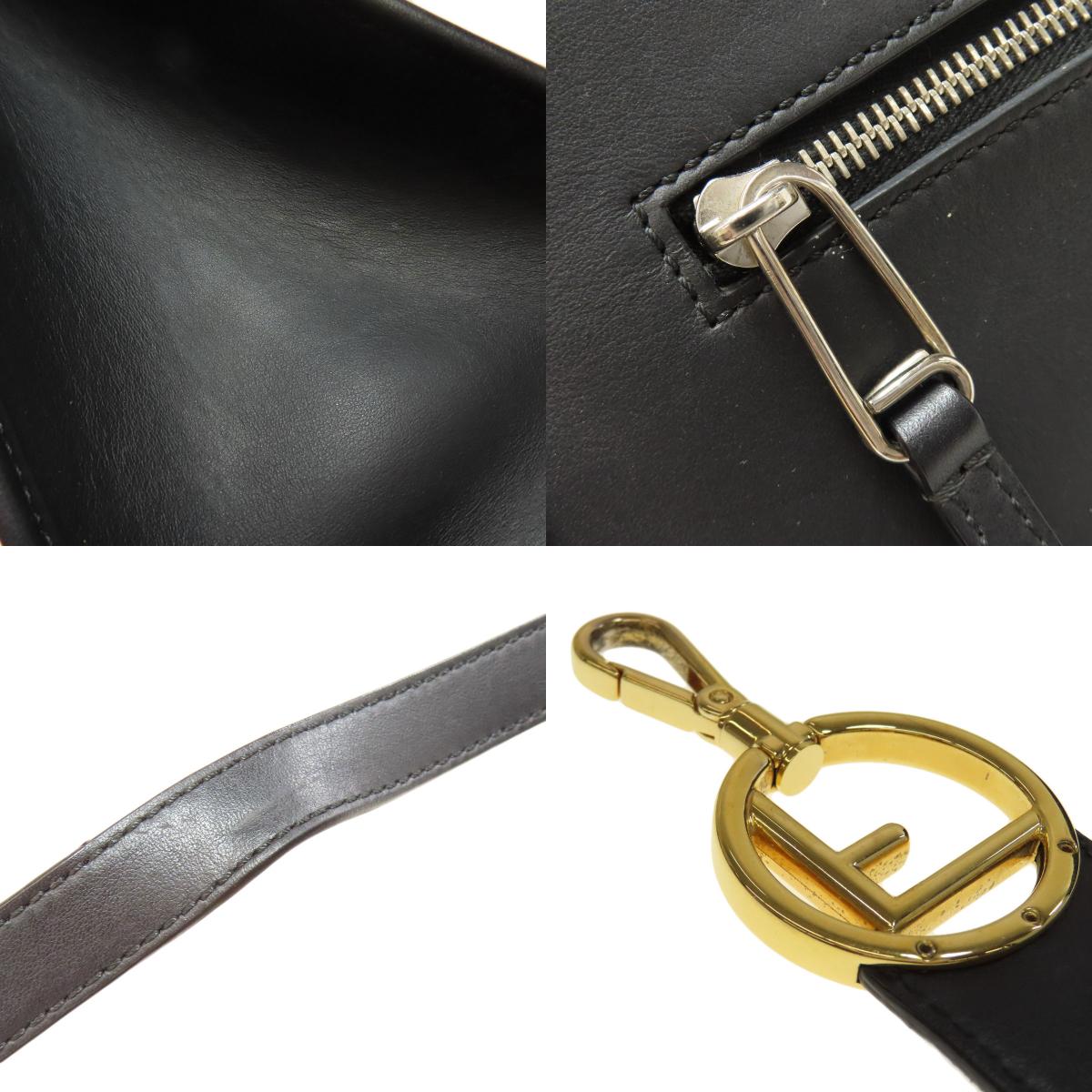 FENDI 8BH343 Runaway 2WAY Handbag Calf Ladies [Used]