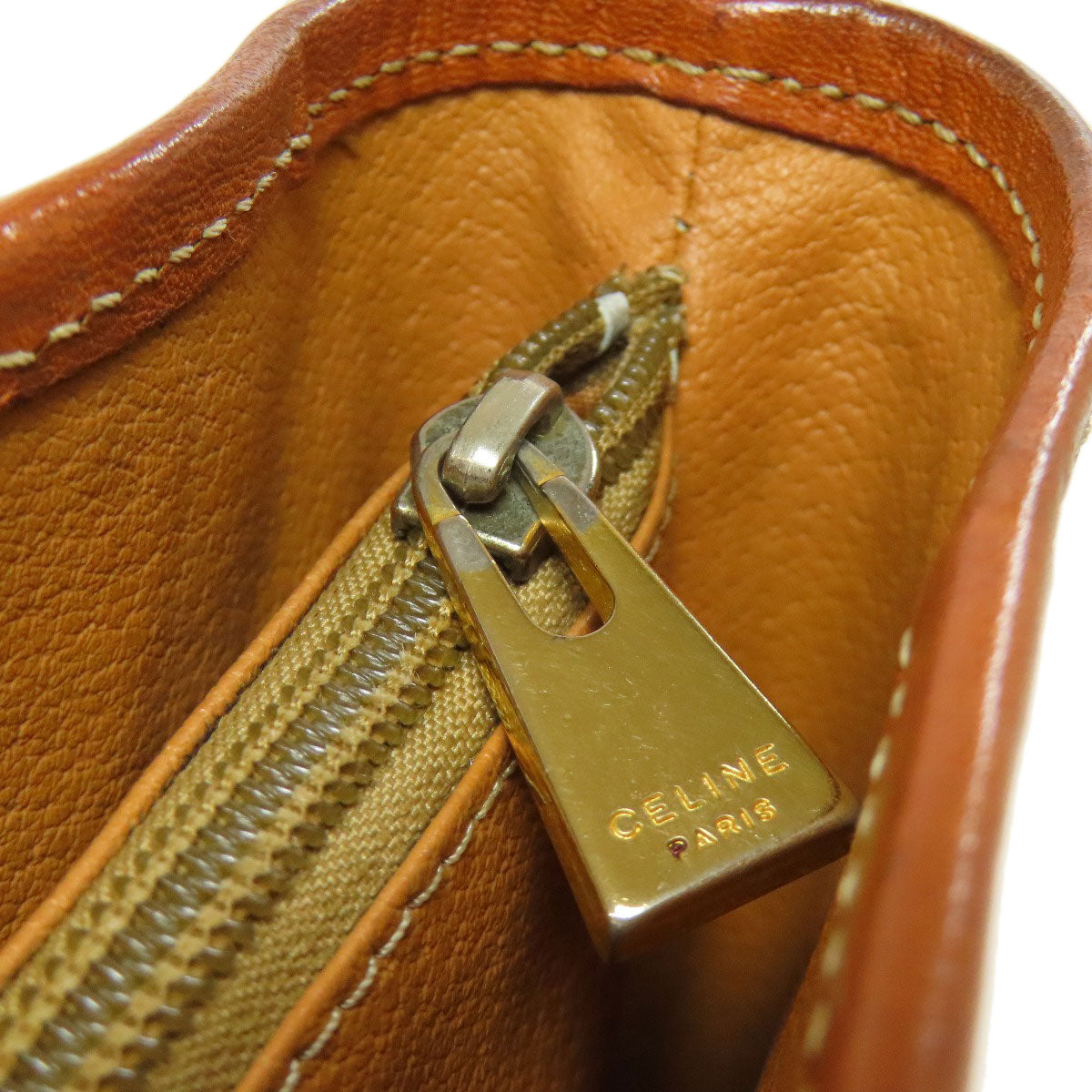 CELINE Macadam pattern Tote Bag PVC LeatherLadies [Used]