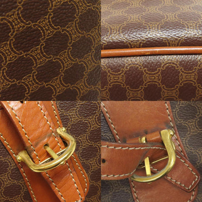 CELINE Macadam pattern Tote Bag PVC LeatherLadies [Used]