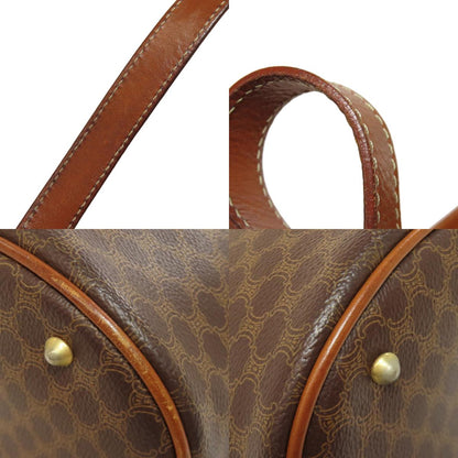 CELINE Macadam pattern Tote Bag PVC LeatherLadies [Used]