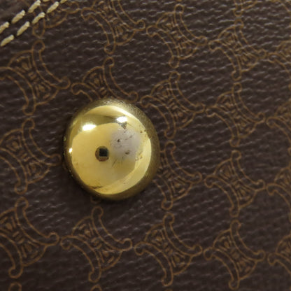 CELINE Macadam pattern Boston bag PVC Ladies [Used]