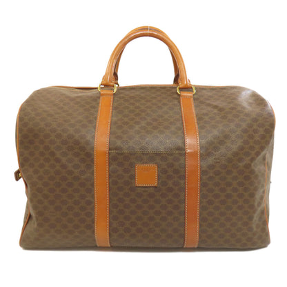 CELINE Macadam pattern Boston bag PVC Ladies [Used]