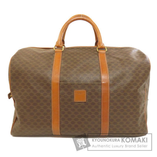 CELINE Macadam pattern Boston bag PVC Ladies [Used]