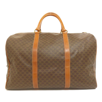 CELINE Macadam pattern Boston bag PVC Ladies [Used]