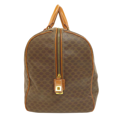 CELINE Macadam pattern Boston bag PVC Ladies [Used]