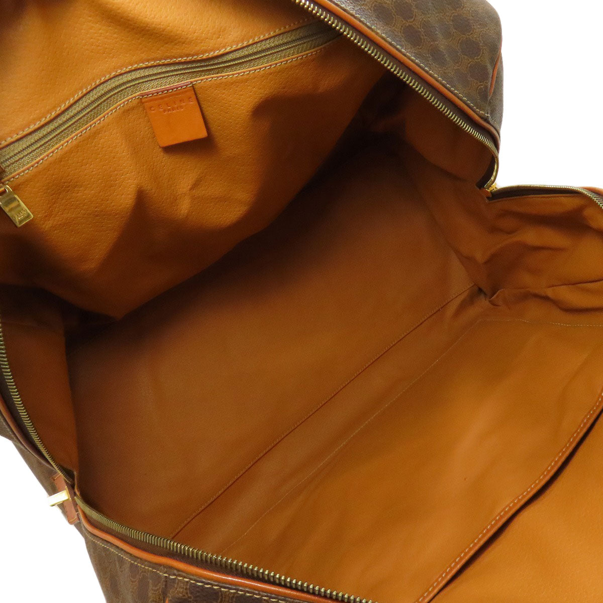 CELINE Macadam pattern Boston bag PVC Ladies [Used]