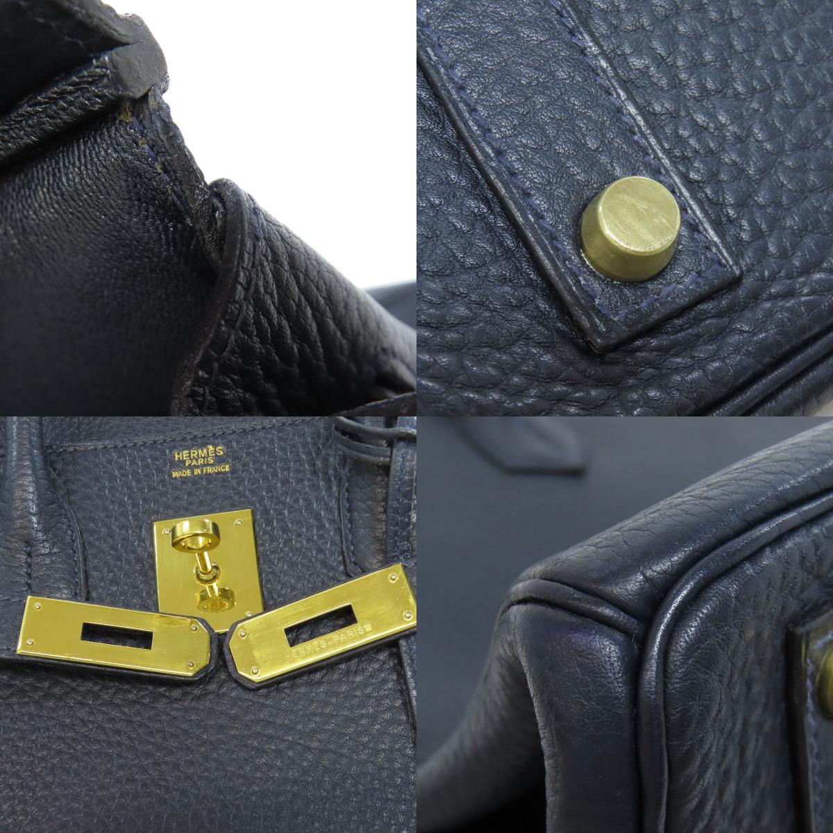 HERMES Autoroque 32 GoldHardware Handbag Togo Ladies [Used]