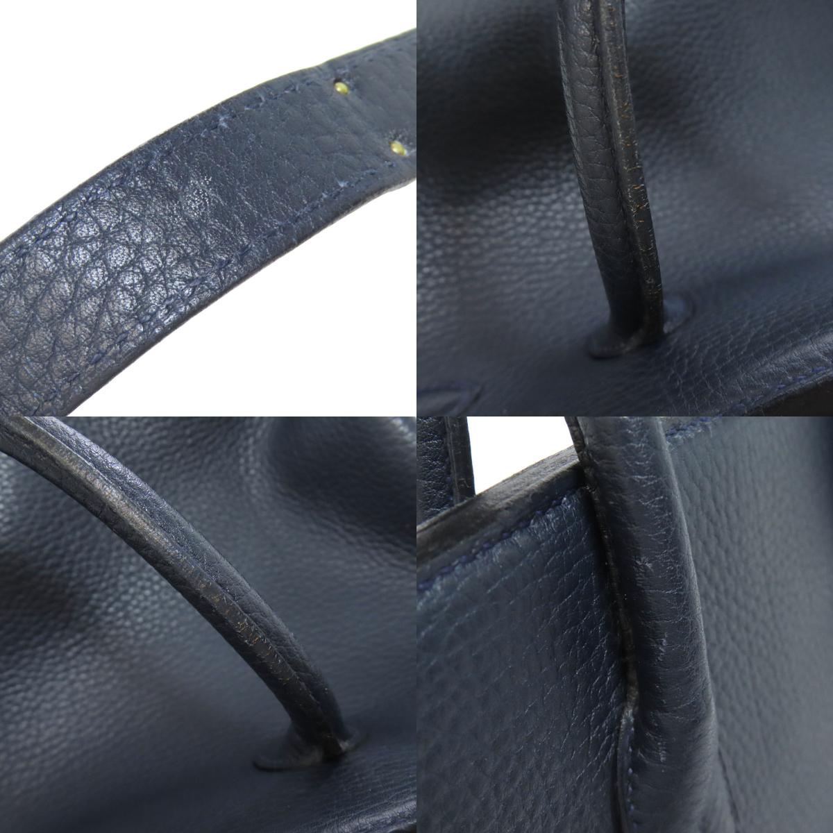 HERMES Autoroque 32 GoldHardware Handbag Togo Ladies [Used]