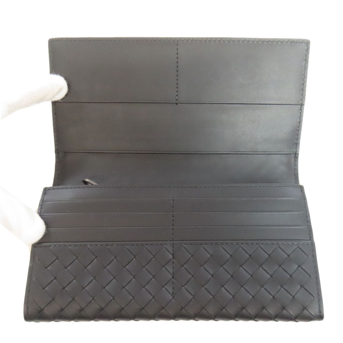 BOTTEGA VENETA   Long wallet (with coin pocket) Intrecciato Calf Ladies