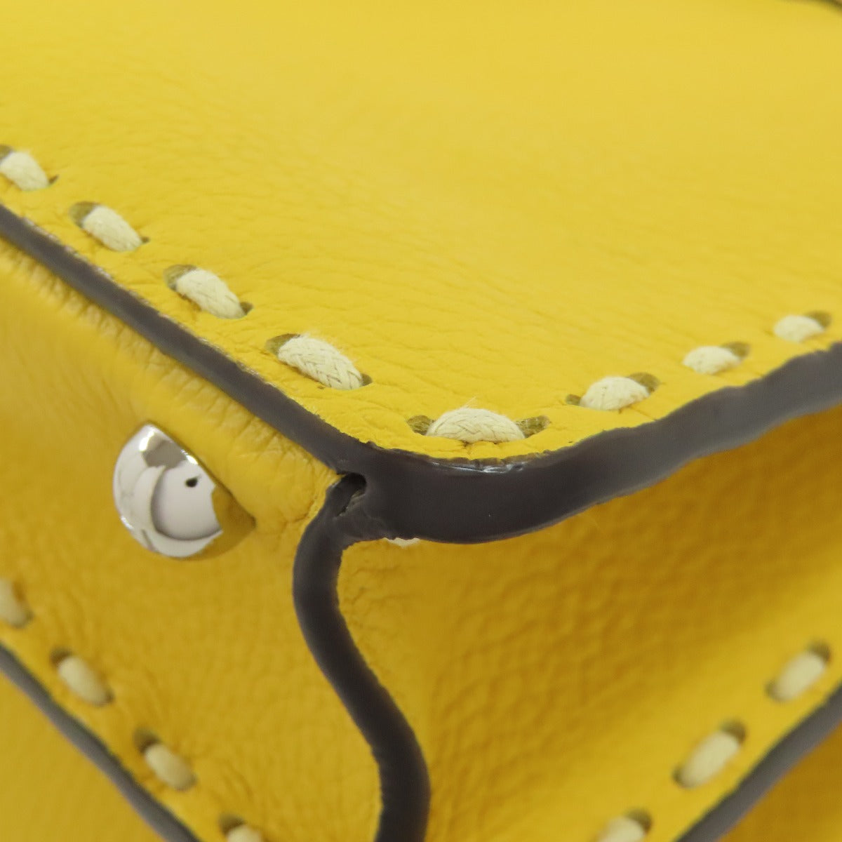 FENDI Peekaboo iSeeU Selleria 2WAY Handbag Calf Ladies [Used]