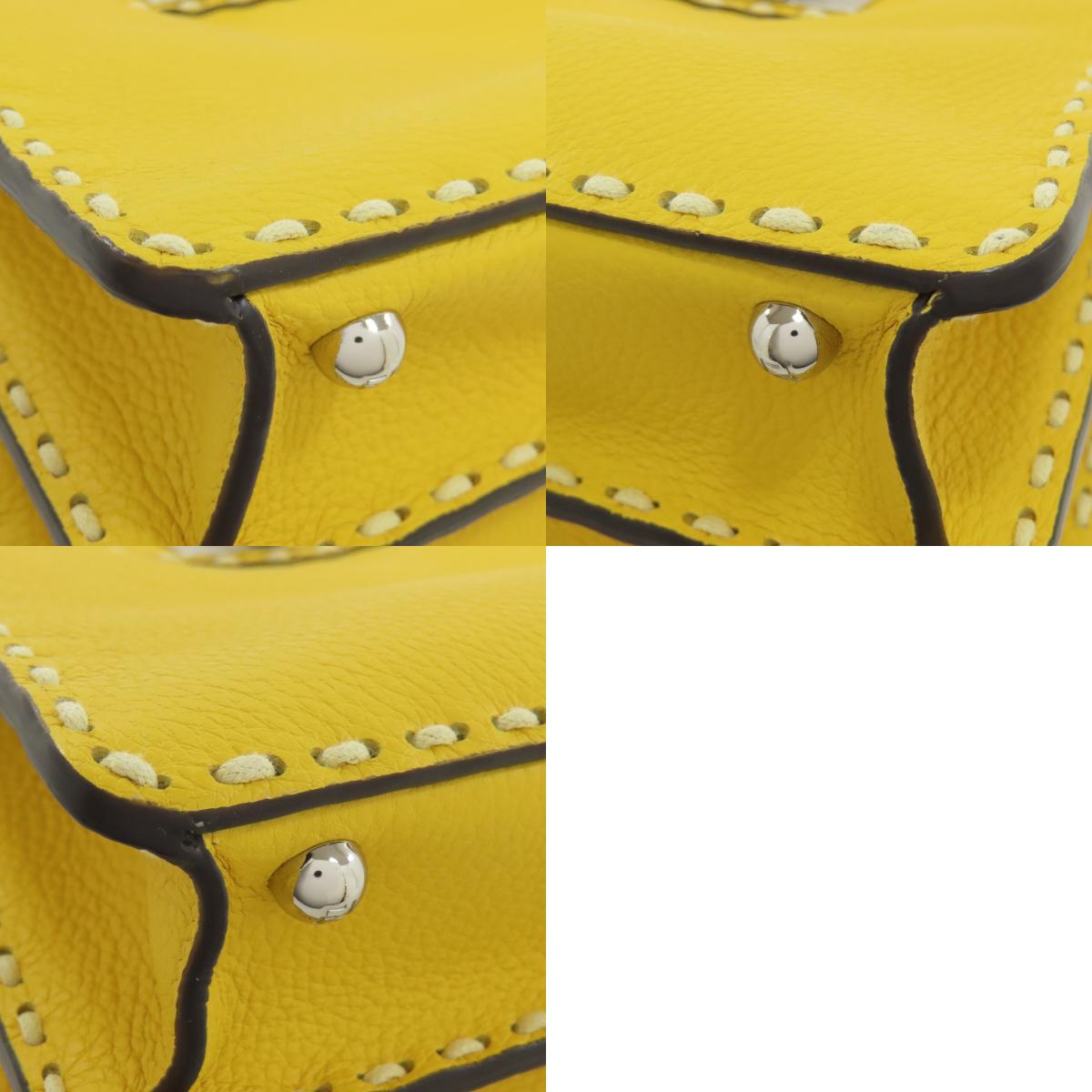 FENDI Peekaboo iSeeU Selleria 2WAY Handbag Calf Ladies [Used]