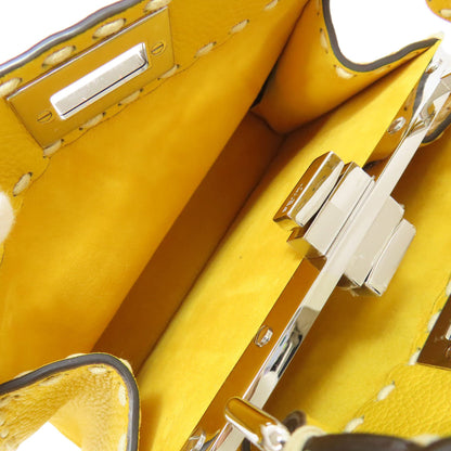 FENDI Peekaboo iSeeU Selleria 2WAY Handbag Calf Ladies [Used]