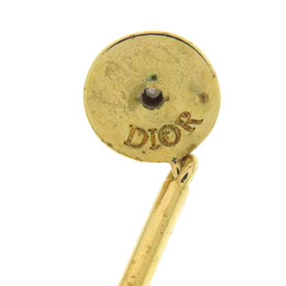 CHRISTIAN DIOR Y Initial Faux Pearl Tie pin Metal mens [Used]