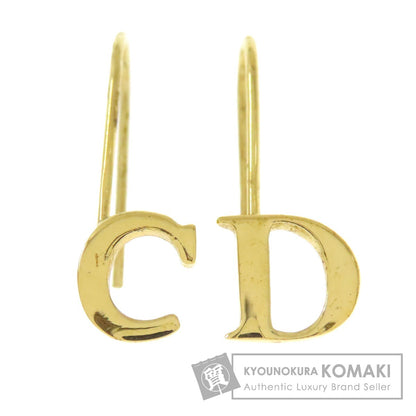 CHRISTIAN DIOR CD logo earring Metal Ladies [Used]
