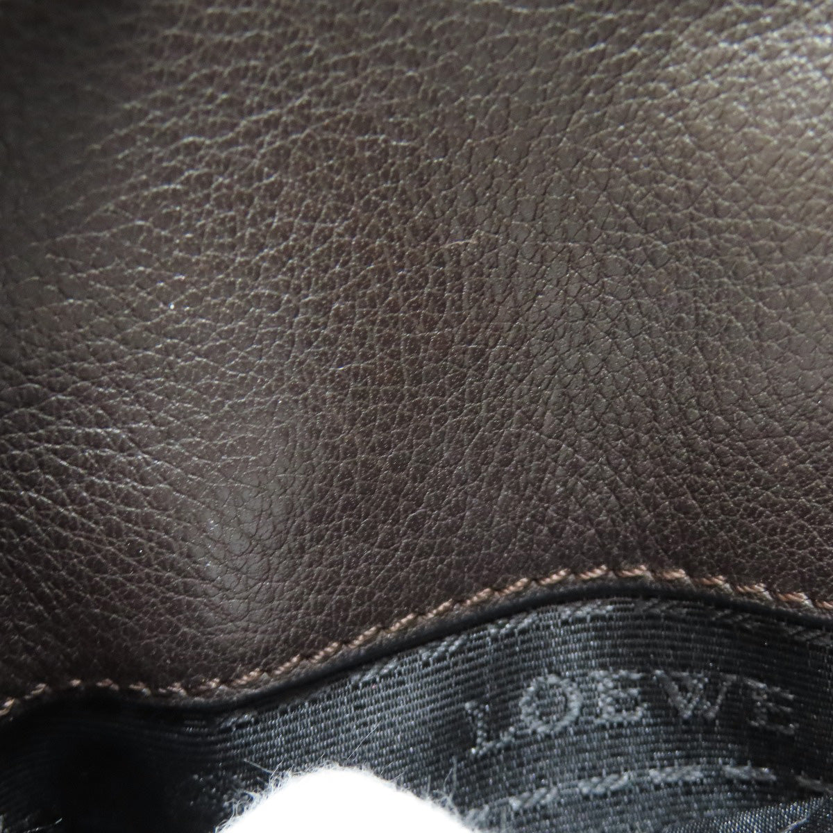 LOEWE anagram Shoulder Bag Leather Ladies [Used]