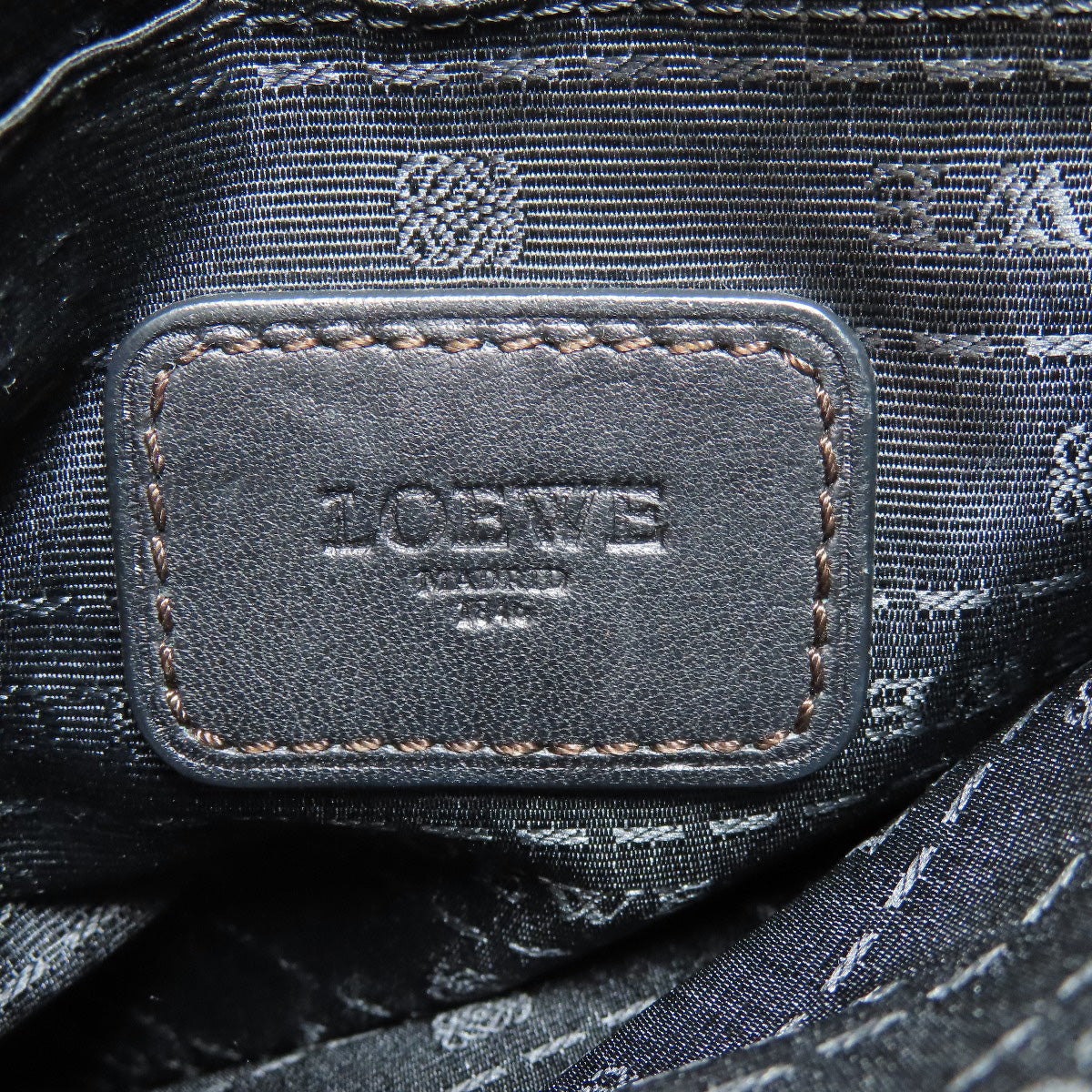 LOEWE anagram Shoulder Bag Leather Ladies [Used]