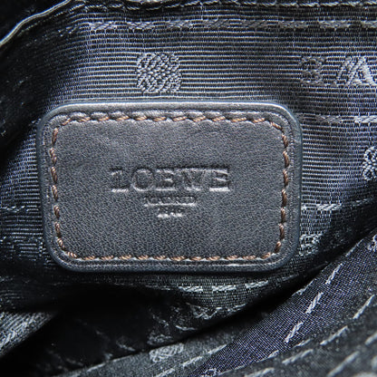 LOEWE anagram Shoulder Bag Leather Ladies [Used]