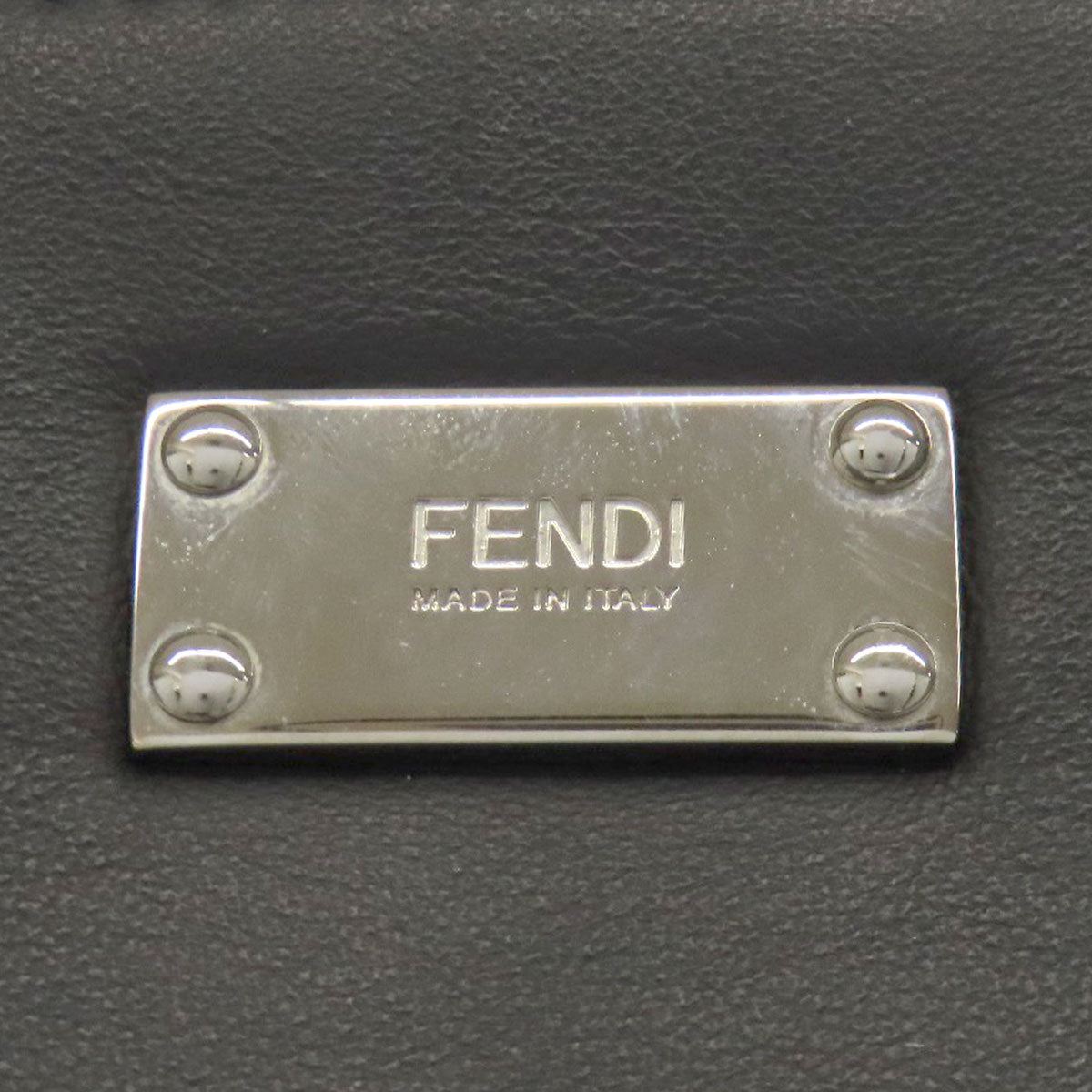 FENDI Peekaboo X-Rite 2WAY Handbag Calf Ladies [Used]