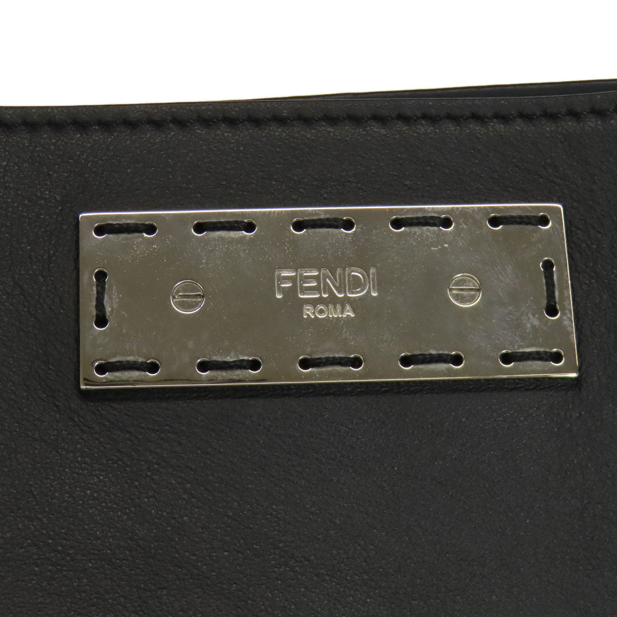 FENDI Peekaboo X-Rite 2WAY Handbag Calf Ladies [Used]