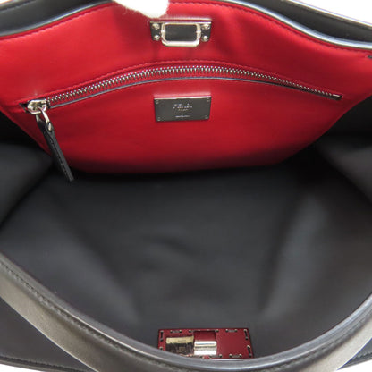 FENDI Peekaboo X-Rite 2WAY Handbag Calf Ladies [Used]