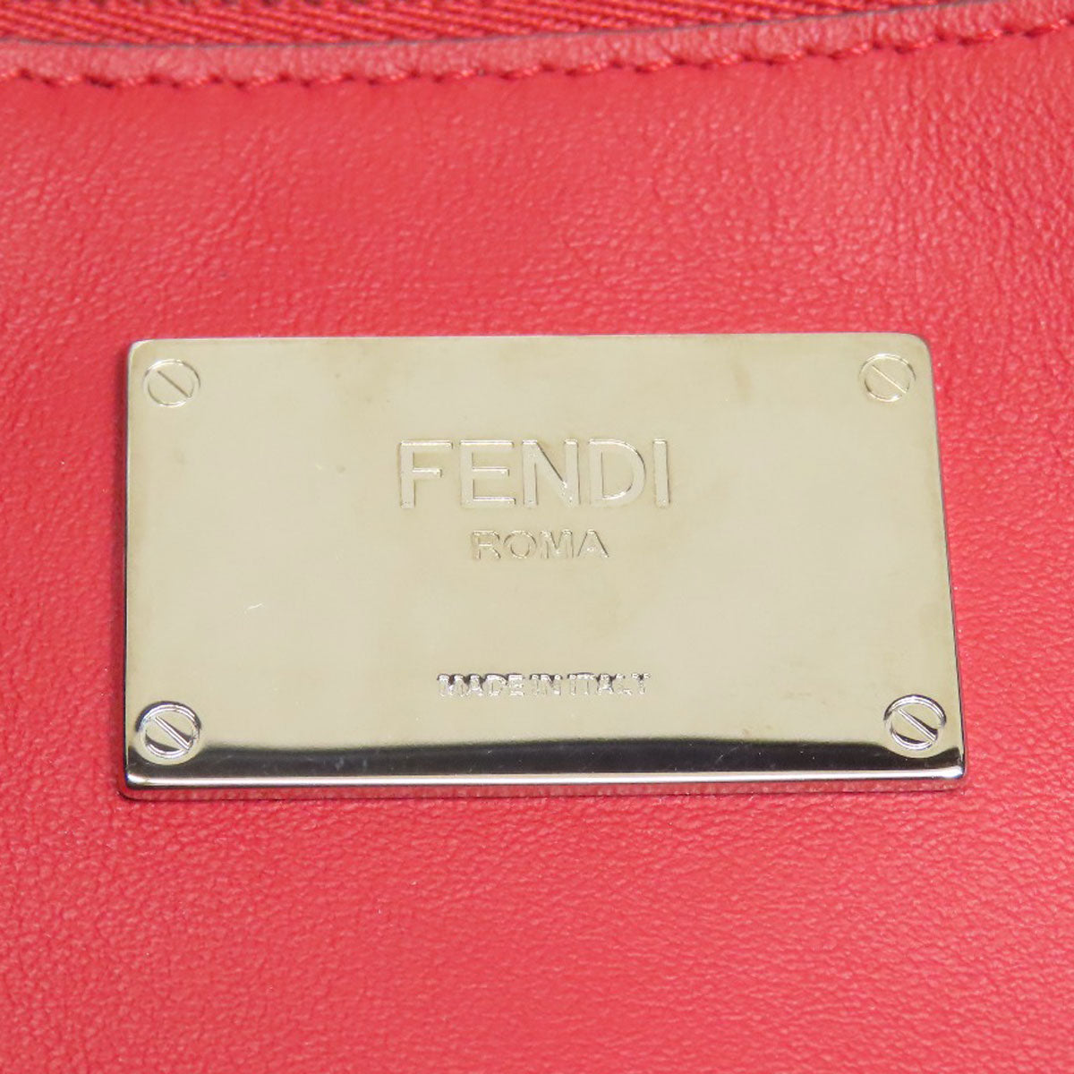 FENDI Peekaboo X-Rite 2WAY Handbag Calf Ladies [Used]