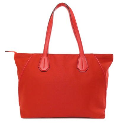 BALLY logo Tote Bag Nylon Ladies [Used]