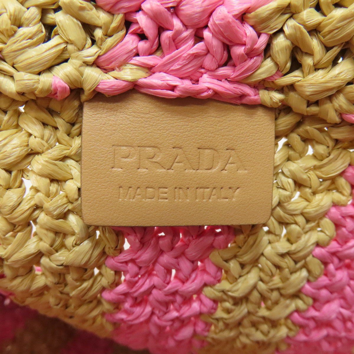 PRADA Small Crochet Handbag Viscose Ladies [Used]