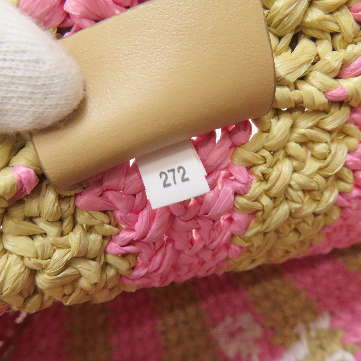 PRADA Small Crochet Handbag Viscose Ladies [Used]