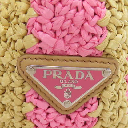 PRADA Small Crochet Handbag Viscose Ladies [Used]