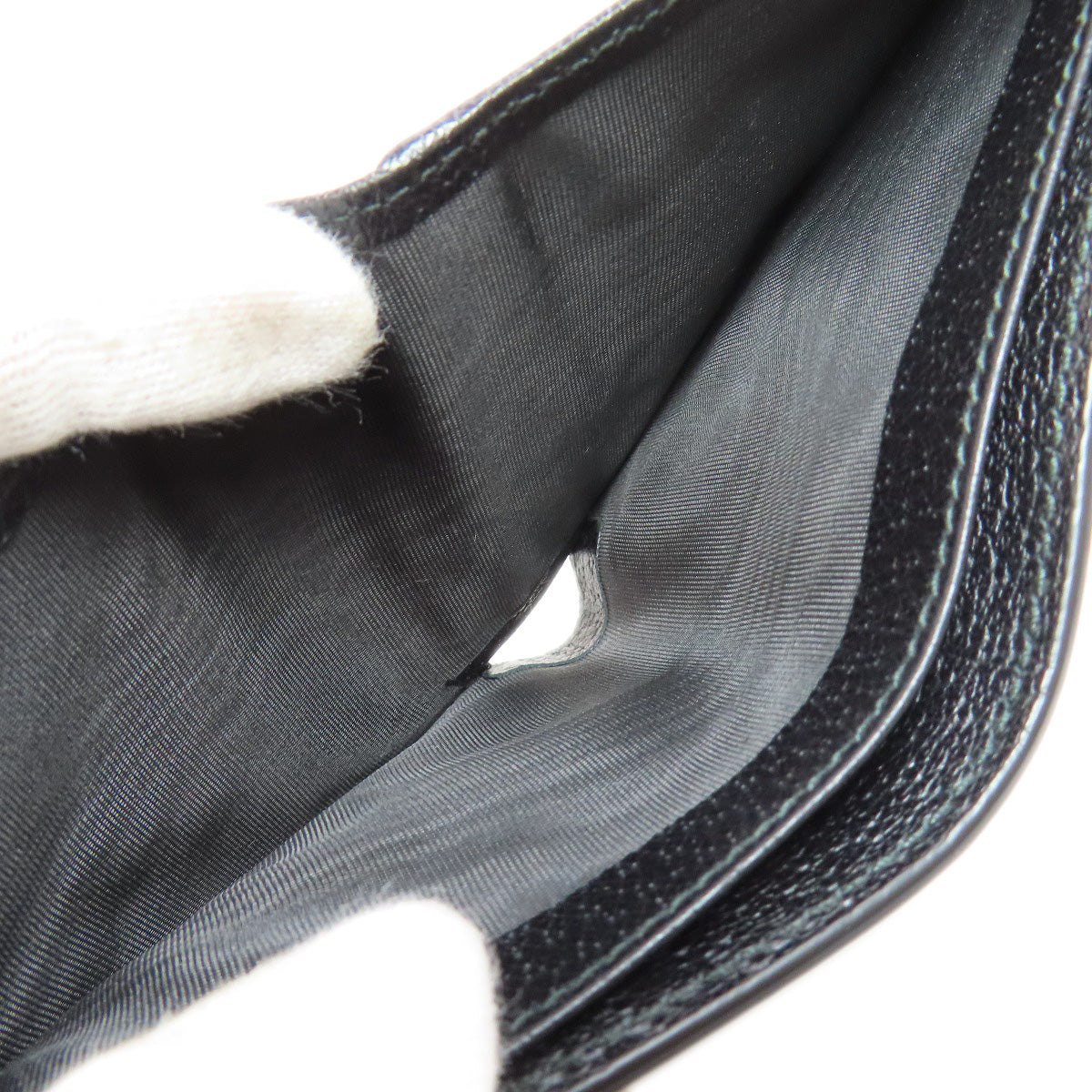 GUCCI 428725 GG Marmont Bifold Wallet with Coin Pocket Leather Ladies [Used]